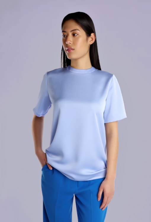 Blusa Acetinada